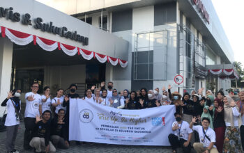 Rayakan HUT Ke-68, Agung Concern Bagikan 1068 Tas Sekolah