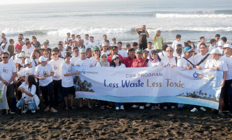 Agung Concern - CSR Less waste Less toxic