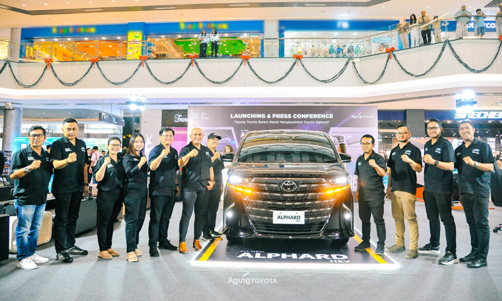 Agung Toyota Batam Resmi Menghadirkan Toyota Alphard Yang Siap Mengaspal di Batam