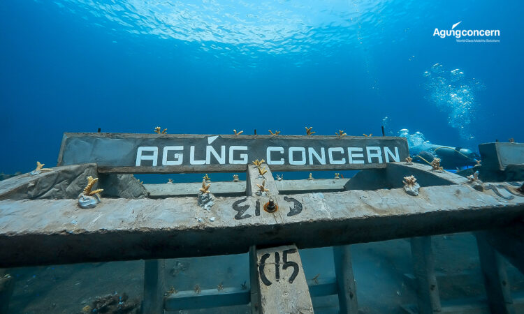 CSR Penanaman Terumbu Karang Agung Concern Group