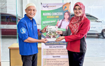 Dari Karyawan untuk Pendidikan: Donasi Buku untuk Perpustakaan Ramah Lingkungan Agung Concern Group