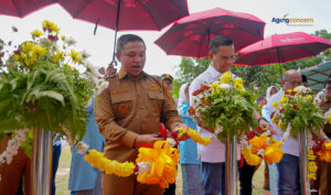 Agung Concern Resmikan Perpustakaan Ramah Lingkungan di SMKN 1 Tapung, Riau