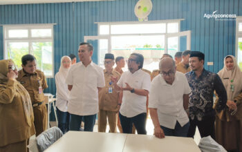 Agung Concern Resmikan Perpustakaan Ramah Lingkungan di SMKN 1 Tapung, Riau