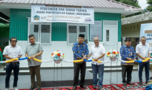 Agung Concern Resmikan Ruang Perpustakaan Ramah Lingkungan di Dinas Pendidikan Kota Jambi