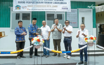 Agung Concern Resmikan Ruang Perpustakaan Ramah Lingkungan di Dinas Pendidikan Kota Jambi