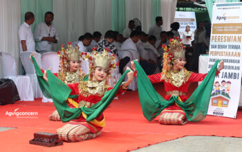 Agung Concern Resmikan Ruang Perpustakaan Ramah Lingkungan di Dinas Pendidikan Kota Jambi