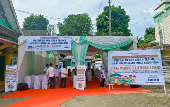Agung Concern Resmikan Ruang Perpustakaan Ramah Lingkungan di Dinas Pendidikan Kota Jambi