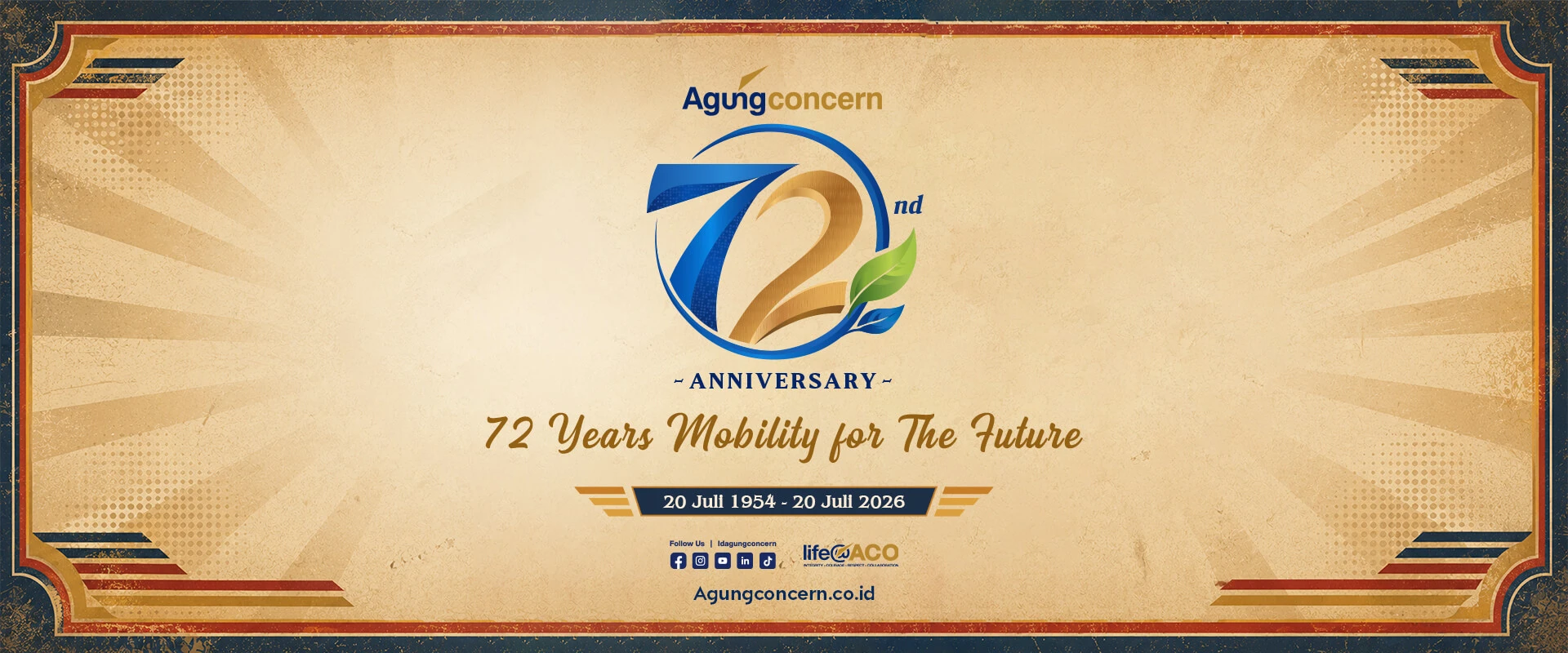Agung Concern HUT 72th